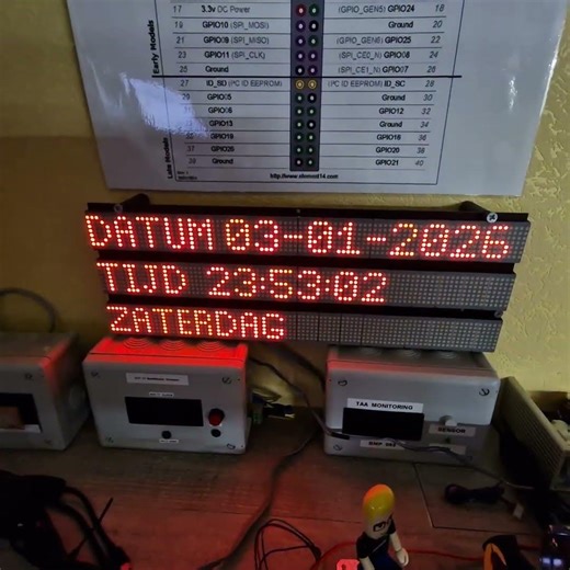 #FDS132 Matrix #arduino #arduinoproject #Sparkfun #RTC #DS1307