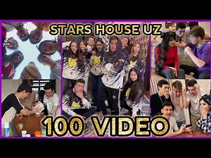 Stars House uz - Barcha videolari 1dan 100gacha | Xusniddin Parizoda Bonamur Amirchik Komol Azim