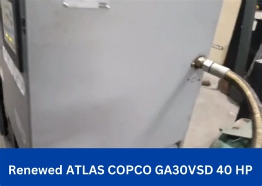 ATLAS COPCO GA30VSD 40HP Compressor| Ready for Sale in Coimbatore,...