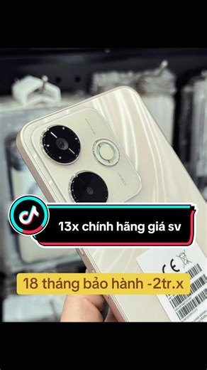 REDMI 13X Chính Hãng VN, RAM 6GB, GIÁ 2TR750