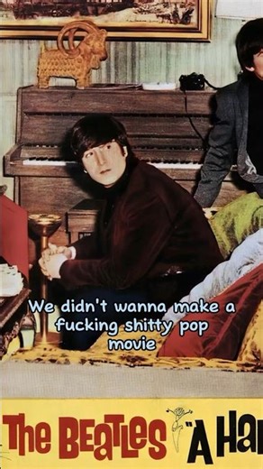 Angry & Hateful John Lennon (predictably!) Hated A HARD DAY'S NIGHT and HELP #beatles