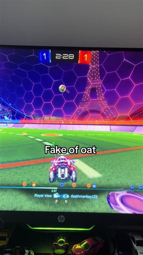 No one can fake like me #pc #gaming #rocketleague #fake #sent