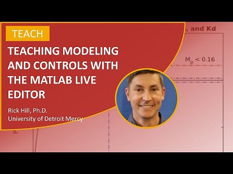 Teaching Modeling and Controls with the MATLAB Live Editor