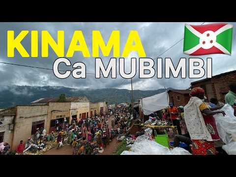 Inside Rural KINAMA Market 🇧🇮 | Life Along Burundi’s Busy Road National No 1