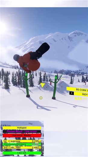 Shredders Hotspot Line Challenge #shredders #snowboarding