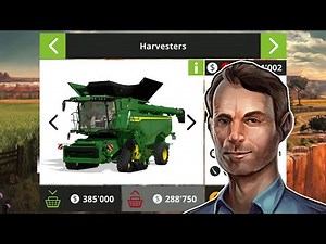 Fs 18 Big John Deere Harvester Unlock 🔓 | Farming Simulator 18 Grass Cutting | #fs18