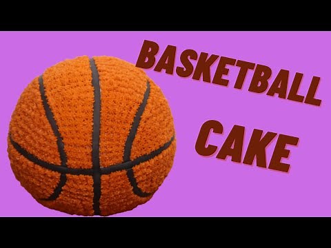Basketball cake idea