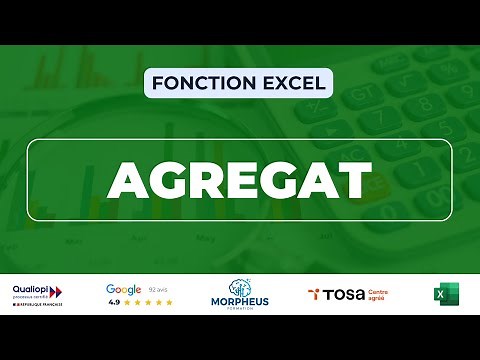 Comment utiliser la fonction AGREGAT sur Excel ?