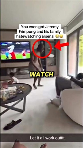 Jeremie Frimpong CRAZY Reaction To Arsenal Losing The Champions League Final 🤣🤣
