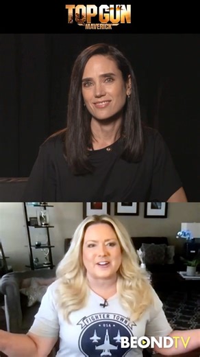 BEONDTV | @jennifer.connelly stars as Penny Benjamin in #TopGunMaverick and tells @rachelsmithvegas how playing the character is a “full circle... | Instagram