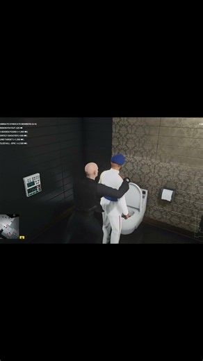 47's Katana finisher is absolutely wild #hitman3 #gaming #shorts