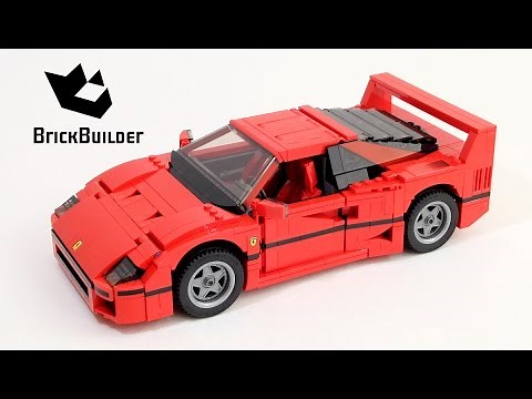 Lego Creator 10248 Ferrari F40 - Lego Speed Build