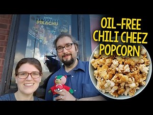 Oil-Free Popcorn Tips + Chili Cheez Popcorn Recipe (Vegan, Air Popped)