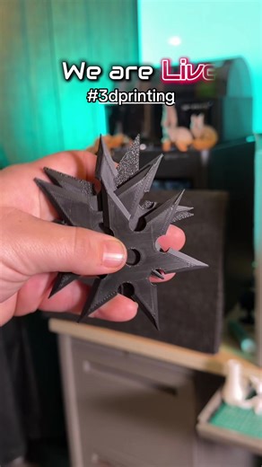 Live Discussion: 3D Printing Mini Ninja Stars