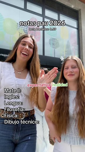 reaccionando a las notas de la pau 2026 // el año q viene tocan las de verdad humorr #pau #selectividad #notas #reaccion #parati