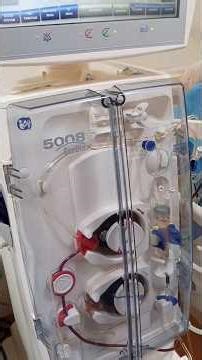 Starting dialysis with the Fresenius 5008s machine#painting #popular #hospital #dialysis #doctor