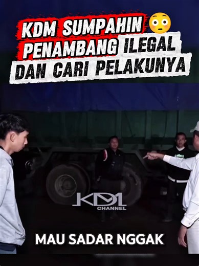 KDM Sump4h1n Penambang Ilegal Dan Cari Pelakunya! Termasuk Manajemen 😳 #kdm #dedimulyadi #tambangilegal #shortvideo #shorts