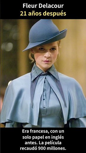 Fleur Delacour, 21 years later | Clémence Poésy #Shorts