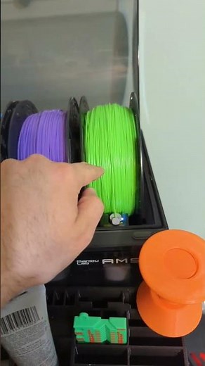 Swapping filaments on the Bambu X1 carbon, fremover filament