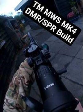 GBB DMR/SPR Training Run | Tokyo Marui MWS MK4 Custom Build | #airsoft #gbb #dmr #hrc #mws #m4 #mk4