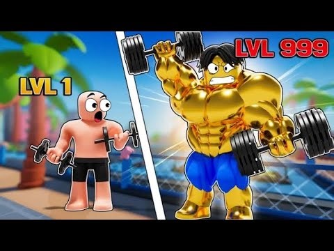 I Became the STRONGEST BODYBUILDER in Roblox! (Gym Star Simulator) Day3