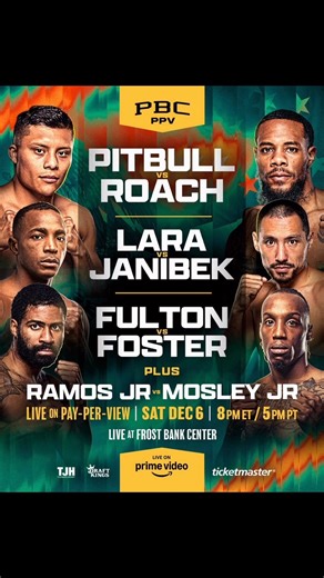 Isaac Cruz vs. Lamont Roach | Bout Card Fights officially added to fight card: Erislandy Lara vs. Janibek Alimkhanuly Stephen Fulton vs. O’Shaquie Foster #PitbullRoach | Sal Arteaga