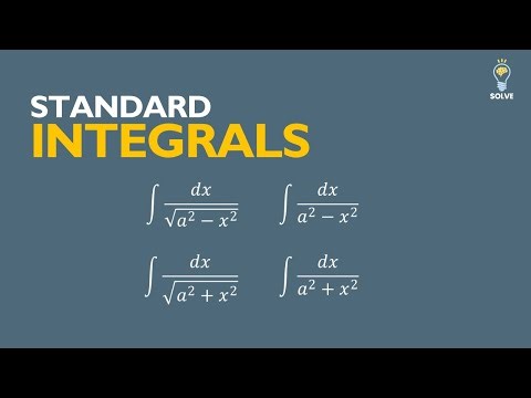Standard Integrals : Confusion Clear (Easy Trick) || আদর্শ যোগজ : সহজে মনে রাখো।