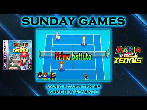 Mario Power Tennis (GBA) – Gameplay | Sunday Games