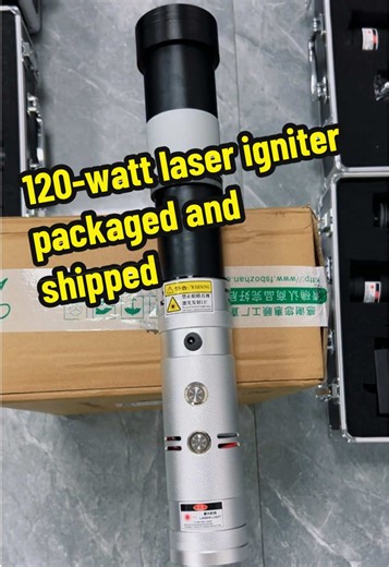 120-watt laser igniter packaged and shipped#TikTok #laser #laserigniter #tool #light