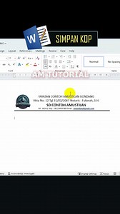 2.7M views · 10K reactions | simpan kop biar nanti bisa dipakai lebih cepat #microsoftword #belajarngetik #belajarexcel #belajarkomputer #tutorialkomputer | AM Tutorial | Facebook