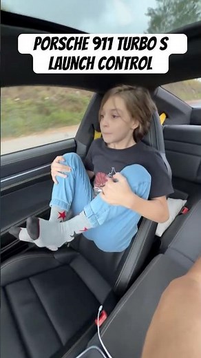 Porsche 911 turbo S launch 🚀 control #automobile #porsche #turbo #autos