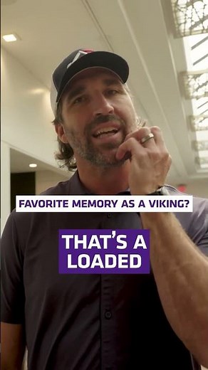 Jared Allen's Favorite Memory as a Viking? 🤔
