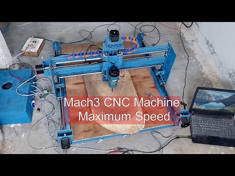How to Set Maximum Speed for Mach3 CNC Machine | Velocity and Acceleration | Part-8 |