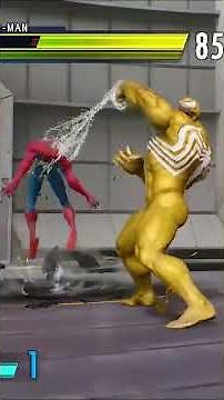 Venom Vs Spiderman | Marvel vs Capcom: Infinite