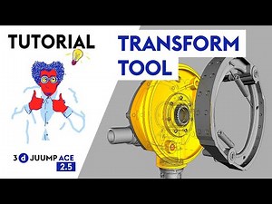 3D Juump Ace Tutorial - transform tool
