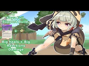How To Build Sayu Full Support - Genshin Impact