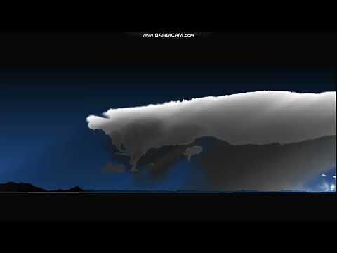 Old Weather Sandbox Simulation Cumulonimbus and Supercell