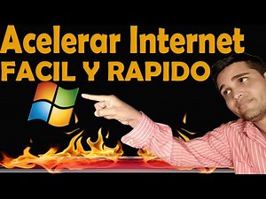 💥 ACELERAR INTERNET al máximo // WINDOWS 10 | 7 [Cable y Wifi]