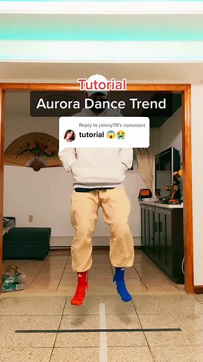 Replying to @jalexy78 Aurora Dance Trend Tutorial | aurora dance