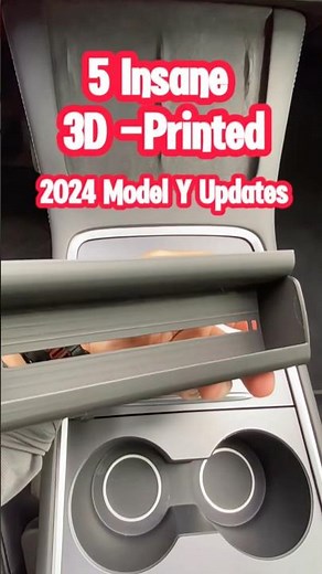 🔥5 Insane 3D-Printed 2024 Tesla Model Y Upgrades🔧