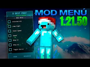 🔥 MOD MENU FOR MINECRAFT BEDROCK 1.21.50 / Unlock the entire Marketplace