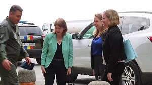 In case you missed it, recently U.S. Ambassador to Romania, Kathleen Kavalec, visited Mihail Kogălniceanu Air Base (MKAB), Romania. Kavalec's goal was to encourage Romania's efforts in modernizing MKAB's defense capabilities, showcasing the cooperation between the U.S. and Romania and their shared dedication to NATO allies' security. 📽️ by Spc. Ashley Xie #StrongerTogether #WeAreNATO #MakingaDifference U.S. European Command (EUCOM) U.S. Army U.S. Department of Defense (DoD) Ministerul Apararii 