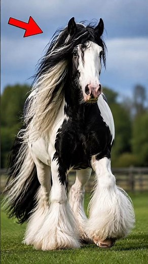 This Fairy-Tale Horse Was Built to Pull Caravans | Gypsy Vanner Facts