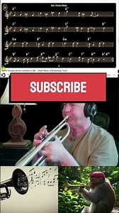 Sweet Georgia Brown playalong. #trumpet #sightreading #music