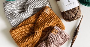 Crochet Twist Ear Warmer - Free Crochet Pattern and Video