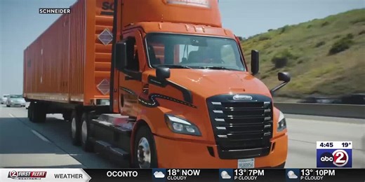 Schneider becomes first major carrier with 1 million zero emission miles