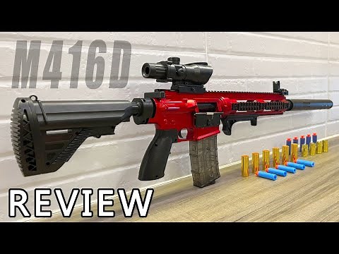 M416D Shell Ejecting Nerf Blaster