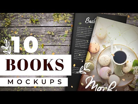 10 Free Book Mockups