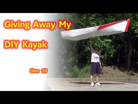 Giving away my homemade kayak - Gen 10