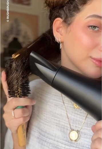 Achieve Flawless Styling with RUSHBRUSH®️ D2 PRO Hair Dryer